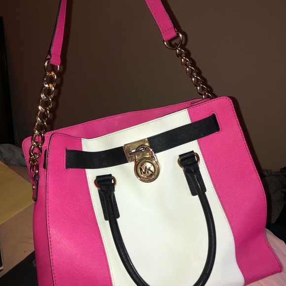 Authentic Michael Kors Large Hamilton Purse - Picture 4 of 8